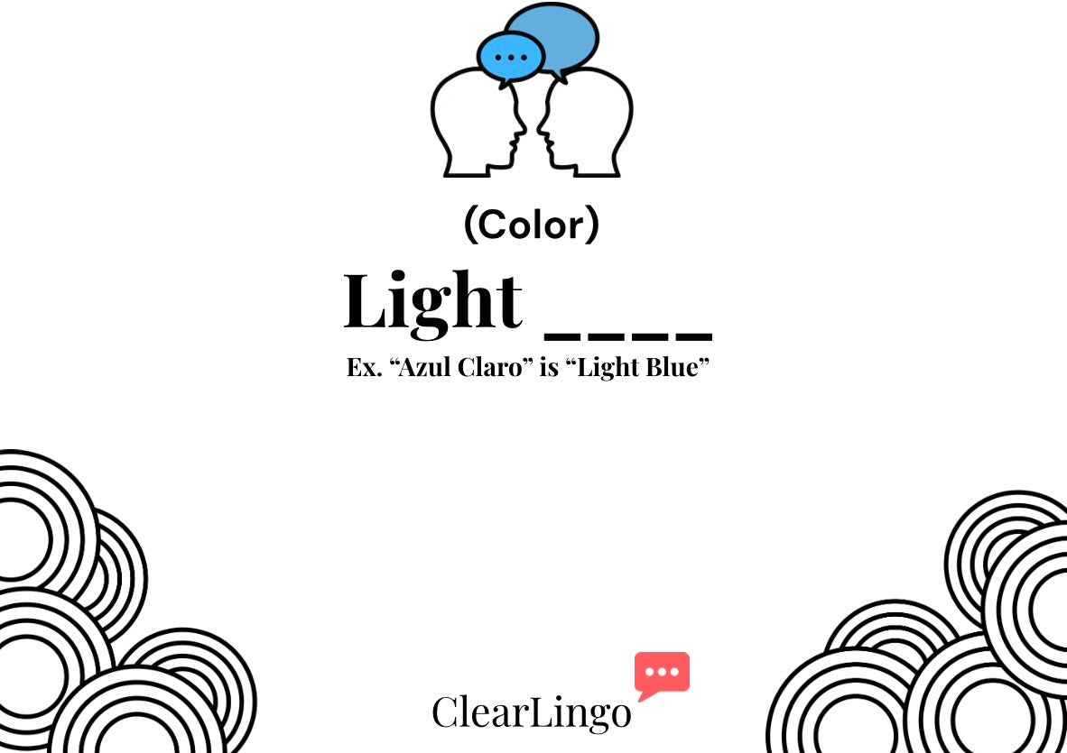 Spanish Color Deck