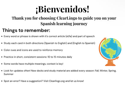 Spanish Essentials Starter Pack